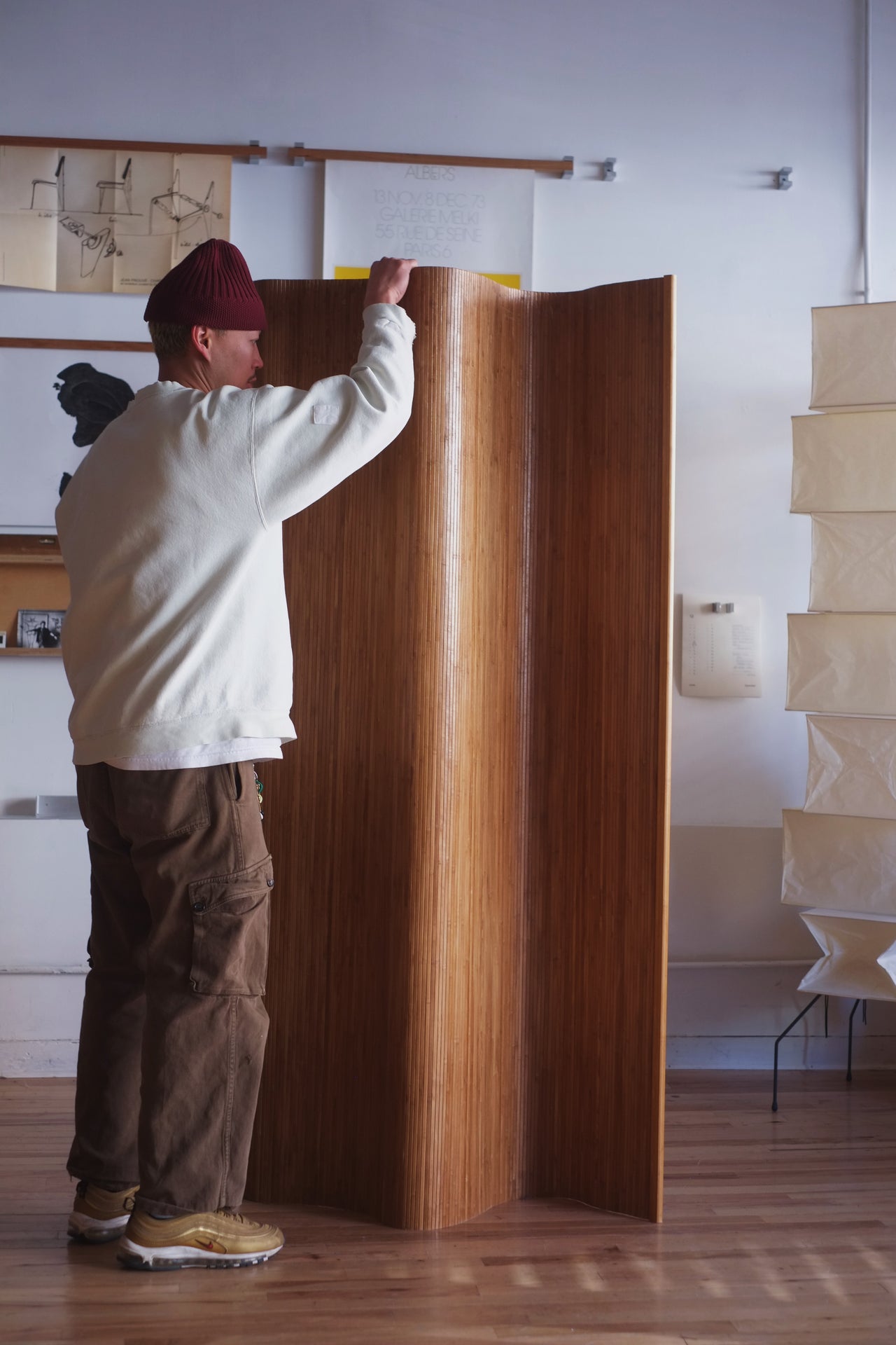 Rent: Bamboo Room Divider in NATURAL