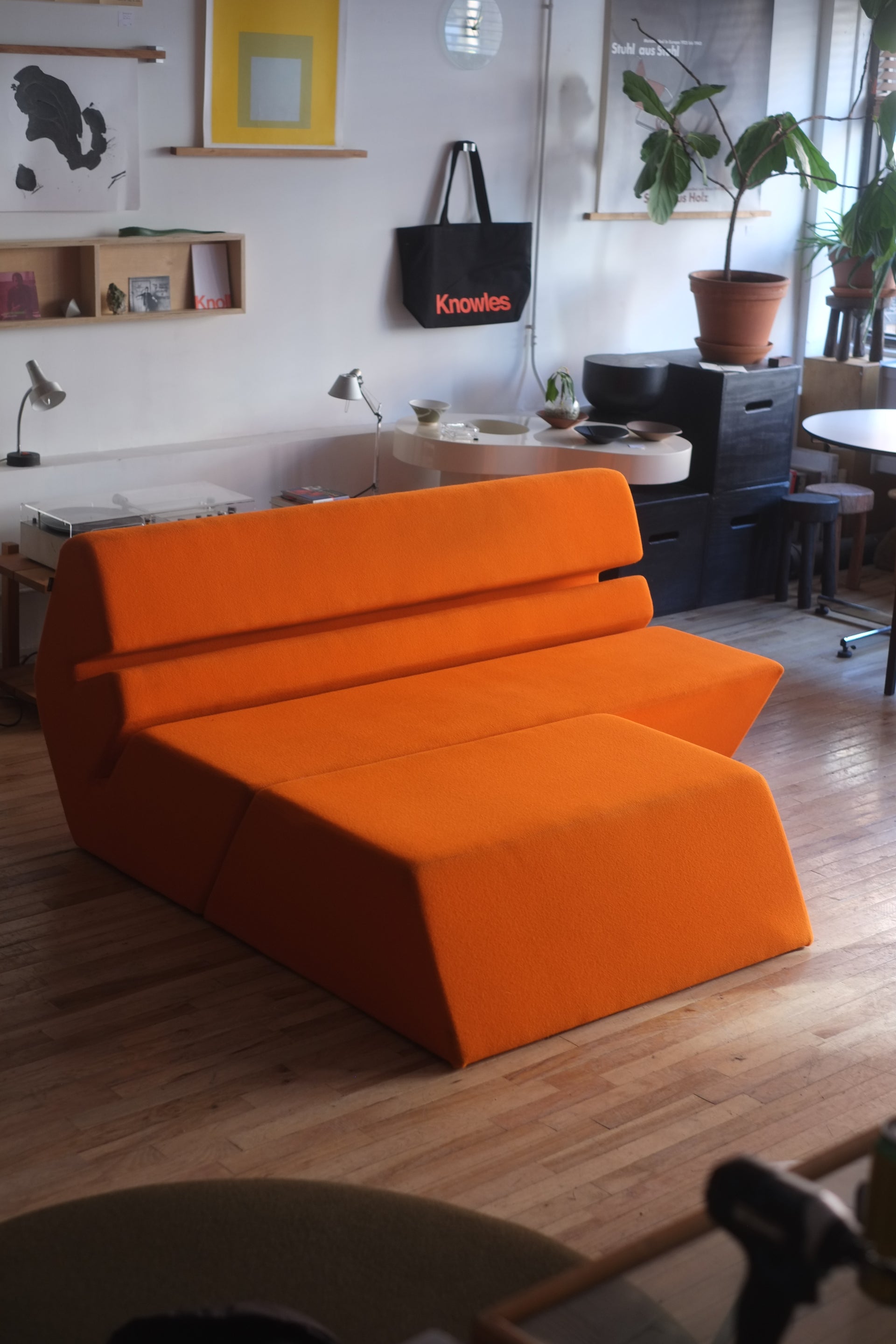 Evo Sofa w/ Ottoman by Nolen Niu