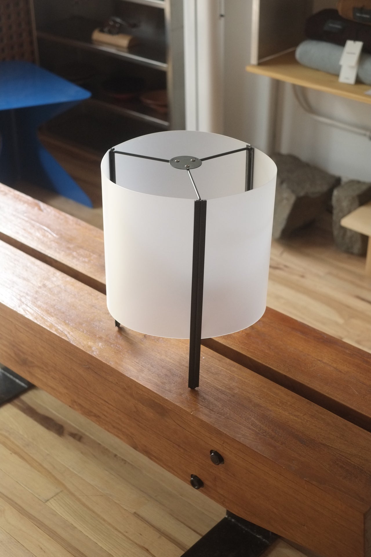 Drum Table Lamp by Bruno Munari