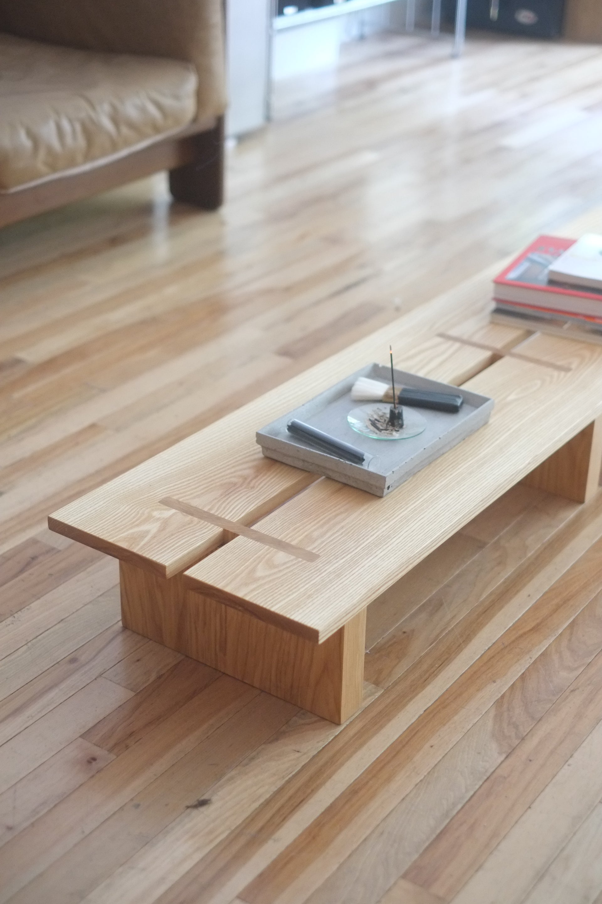 Low Table in Ash by Dylan Ahern