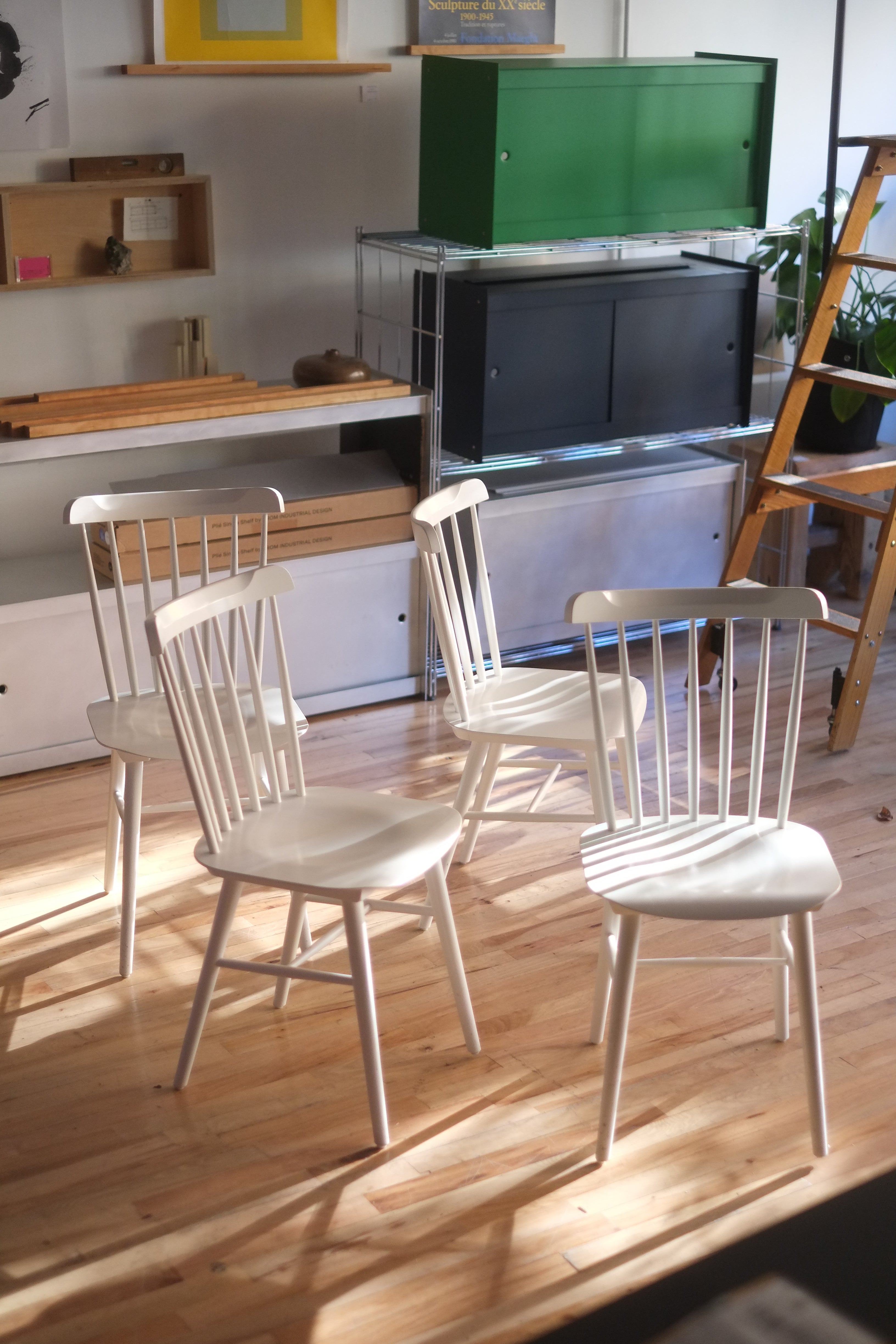 Salt Chairs by TON SET of 4 White