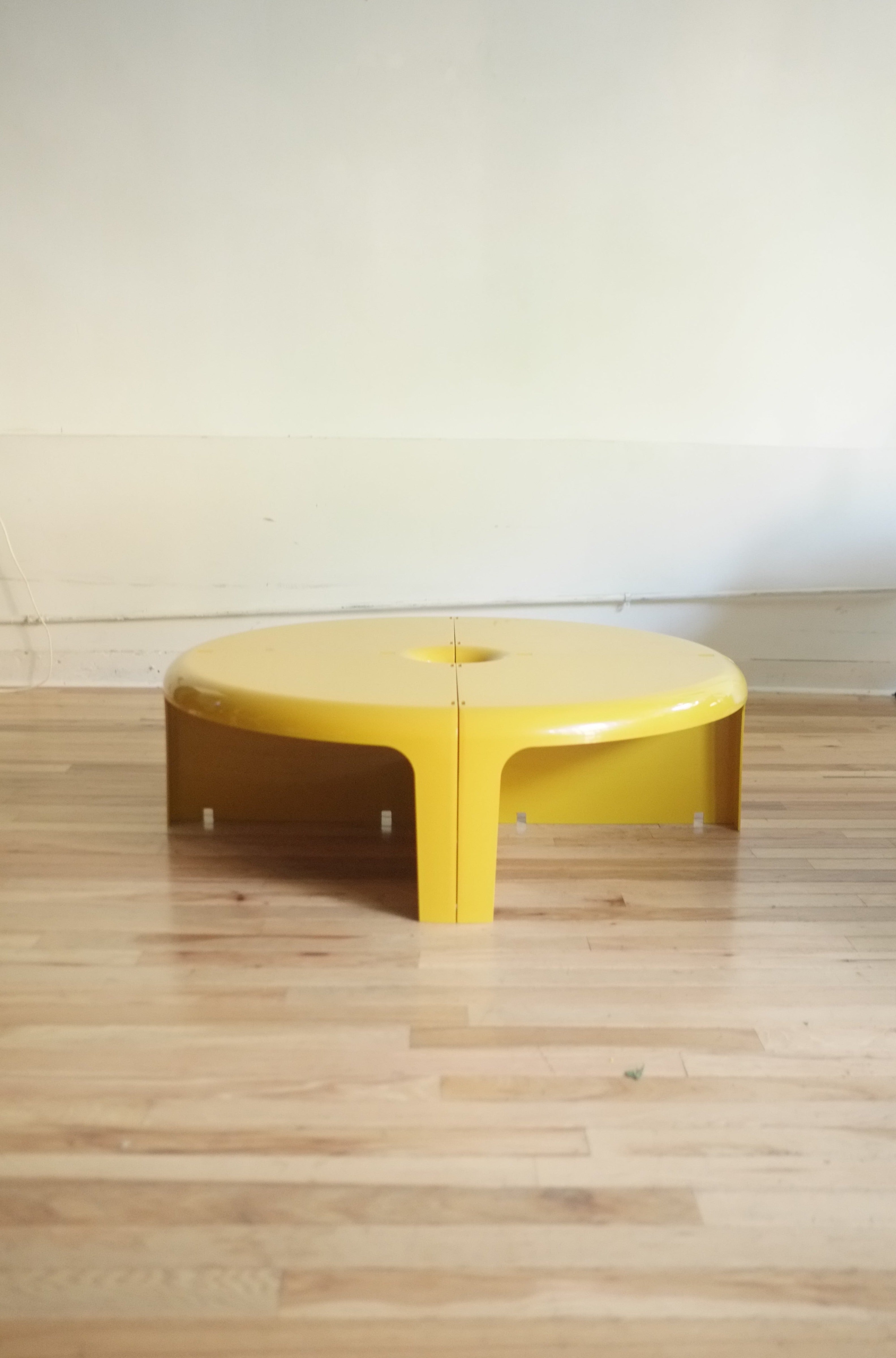 Mustard deals coffee table