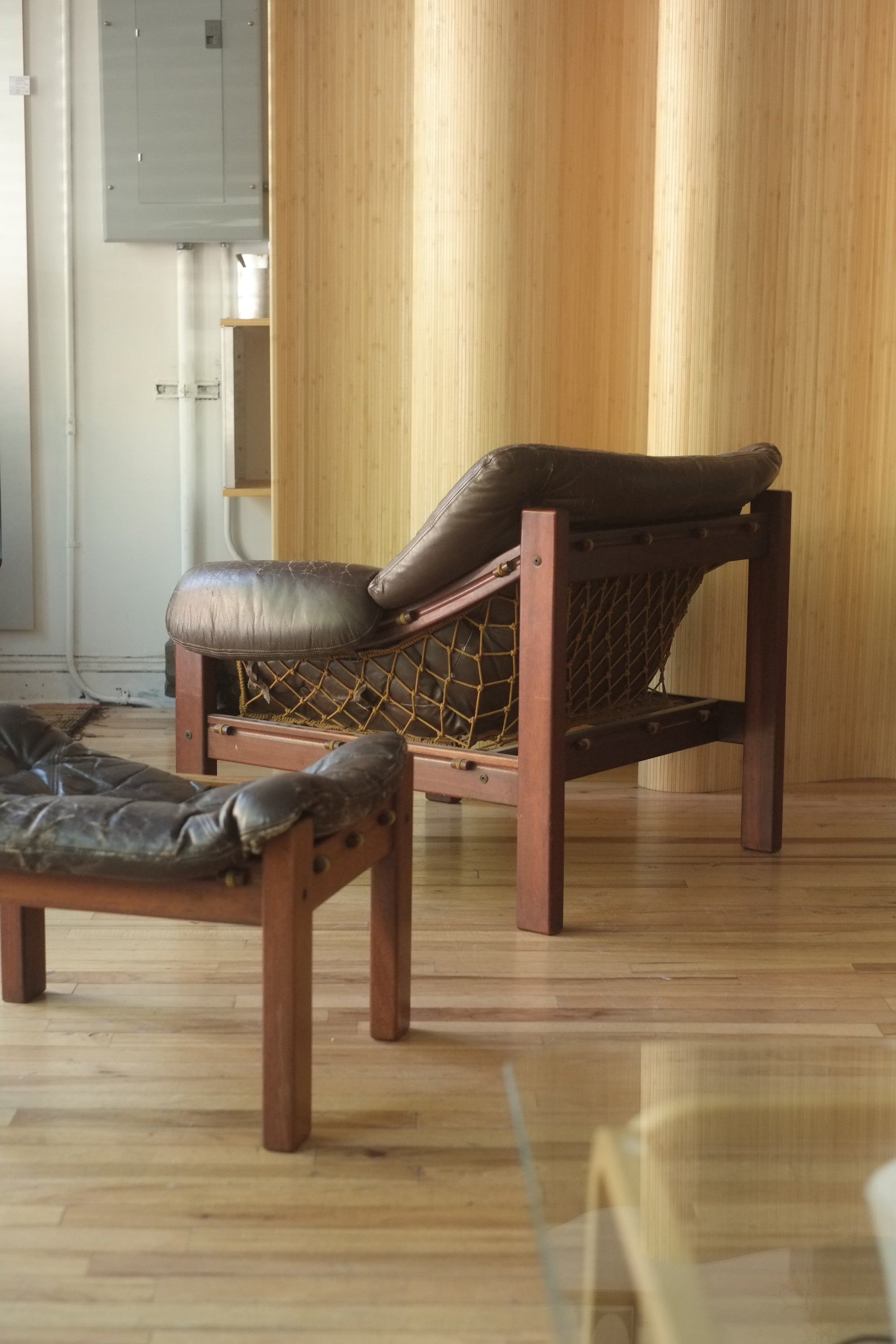 Brazilian Rosewood Jacaranda Chair by Jean Gillon for Italma