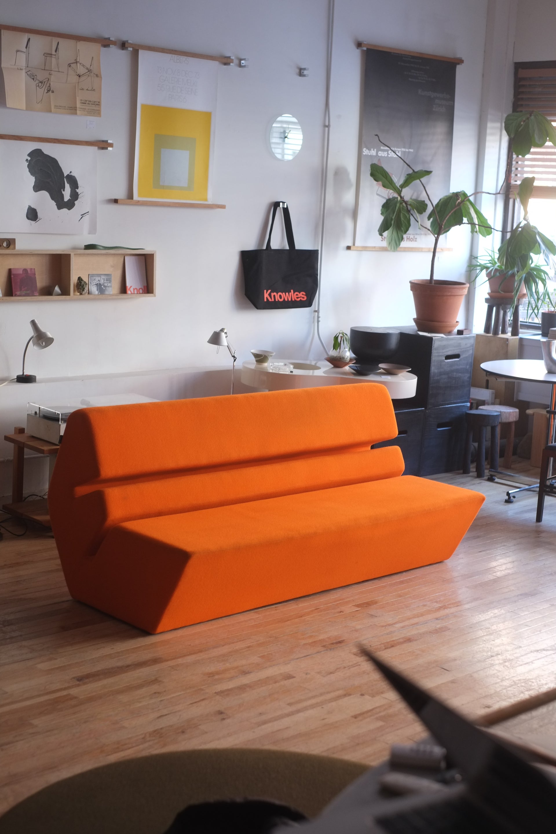 Evo Sofa w/ Ottoman by Nolen Niu