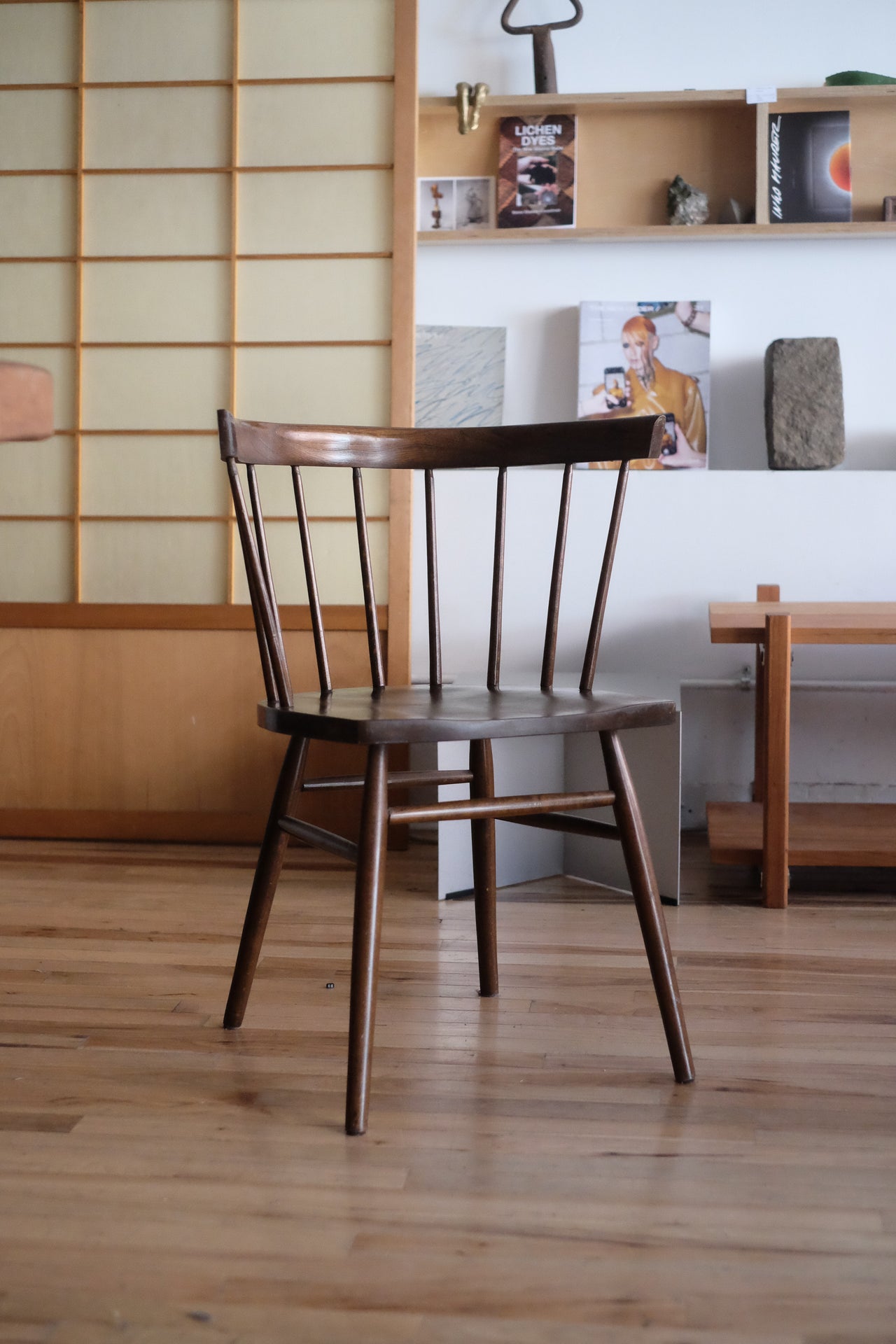 Straight Chair by George Nakashima in Walnut