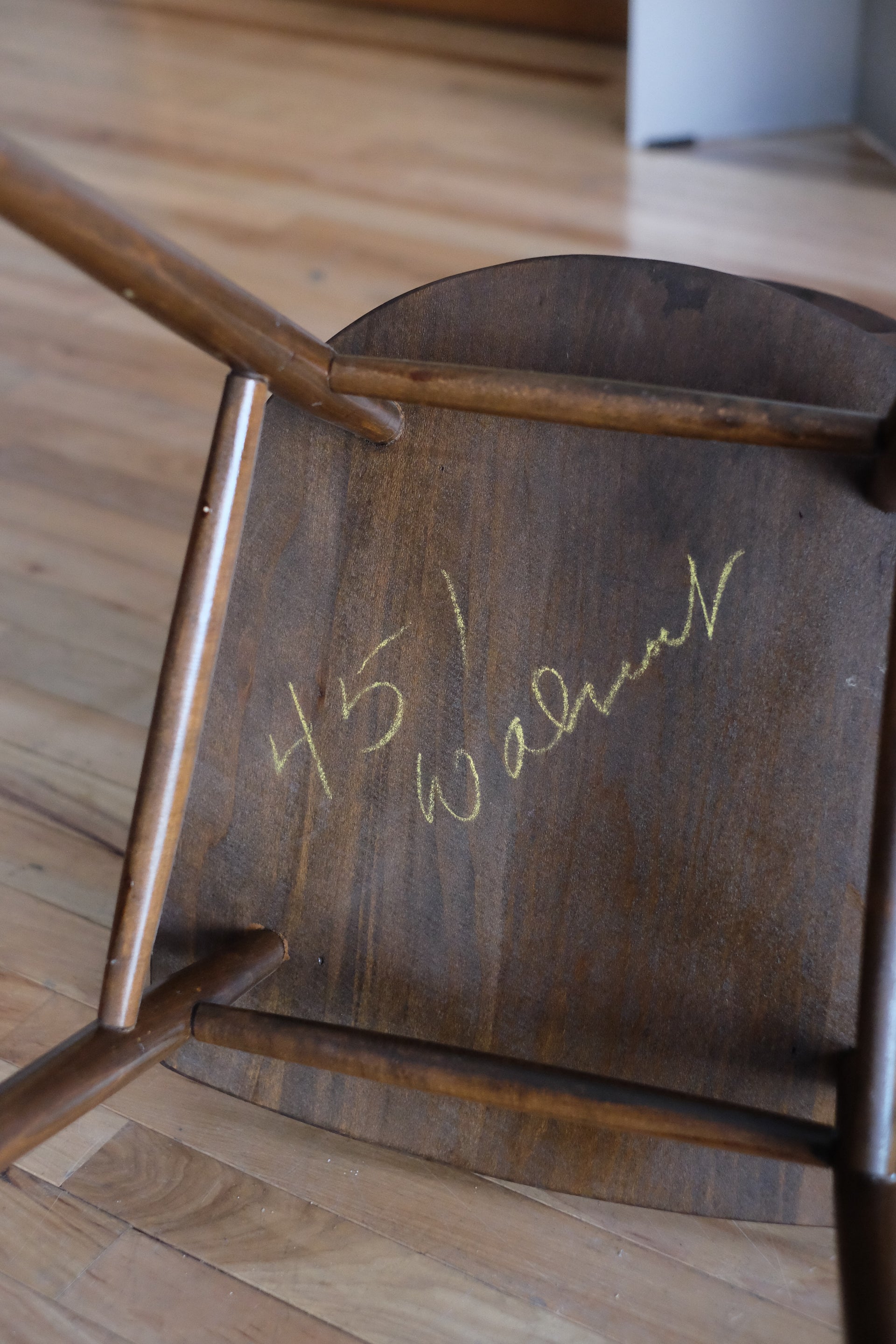 Straight Chair by George Nakashima in Walnut