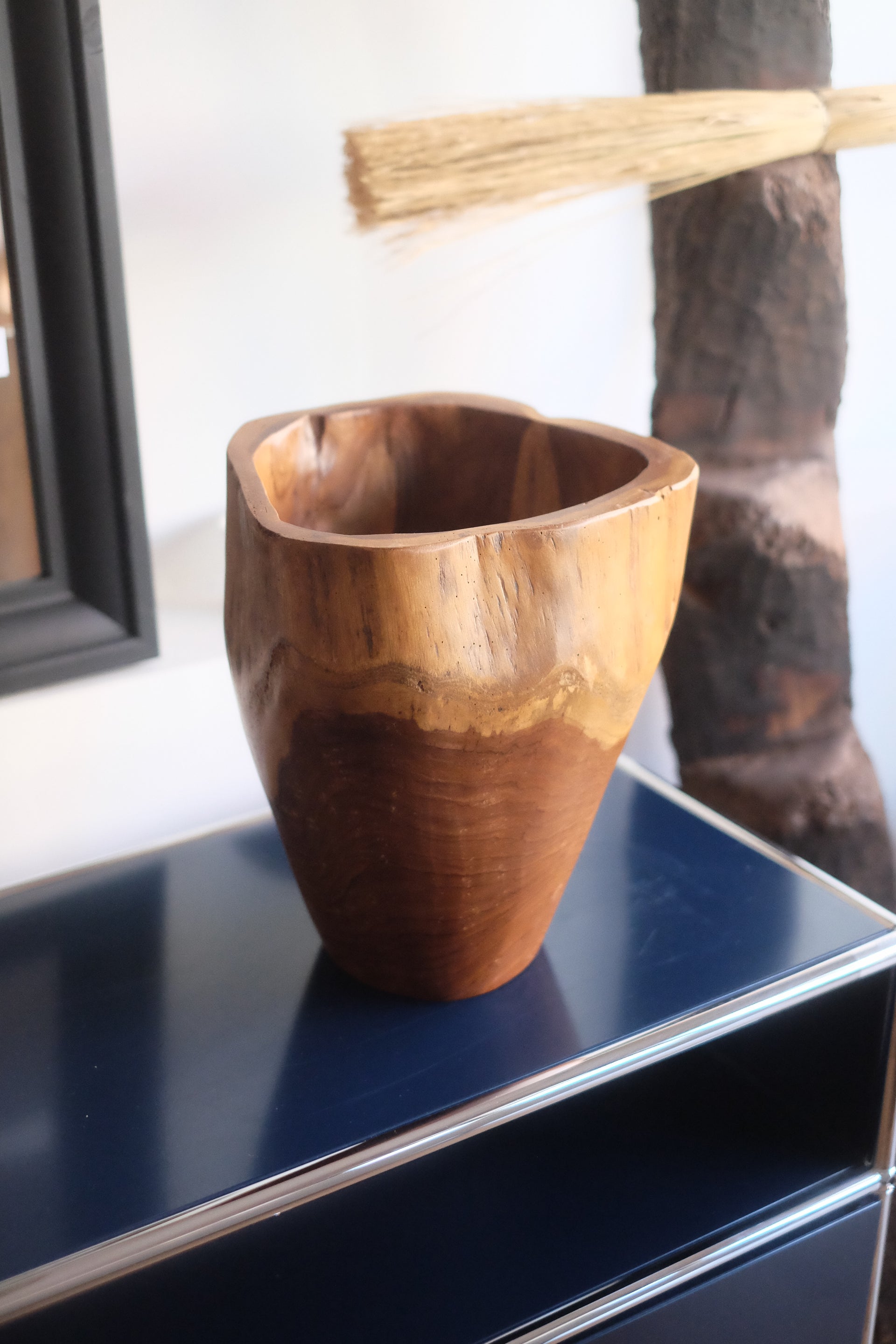 Teak Root vase