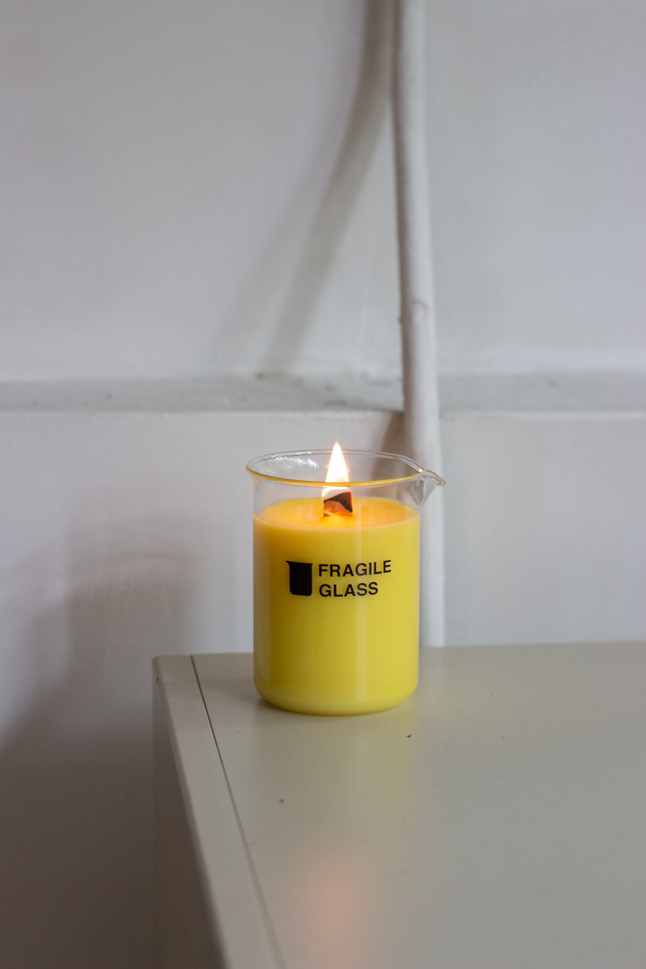 FRAGILE GLASS 'SMELL #2 REVISED' CANDLE