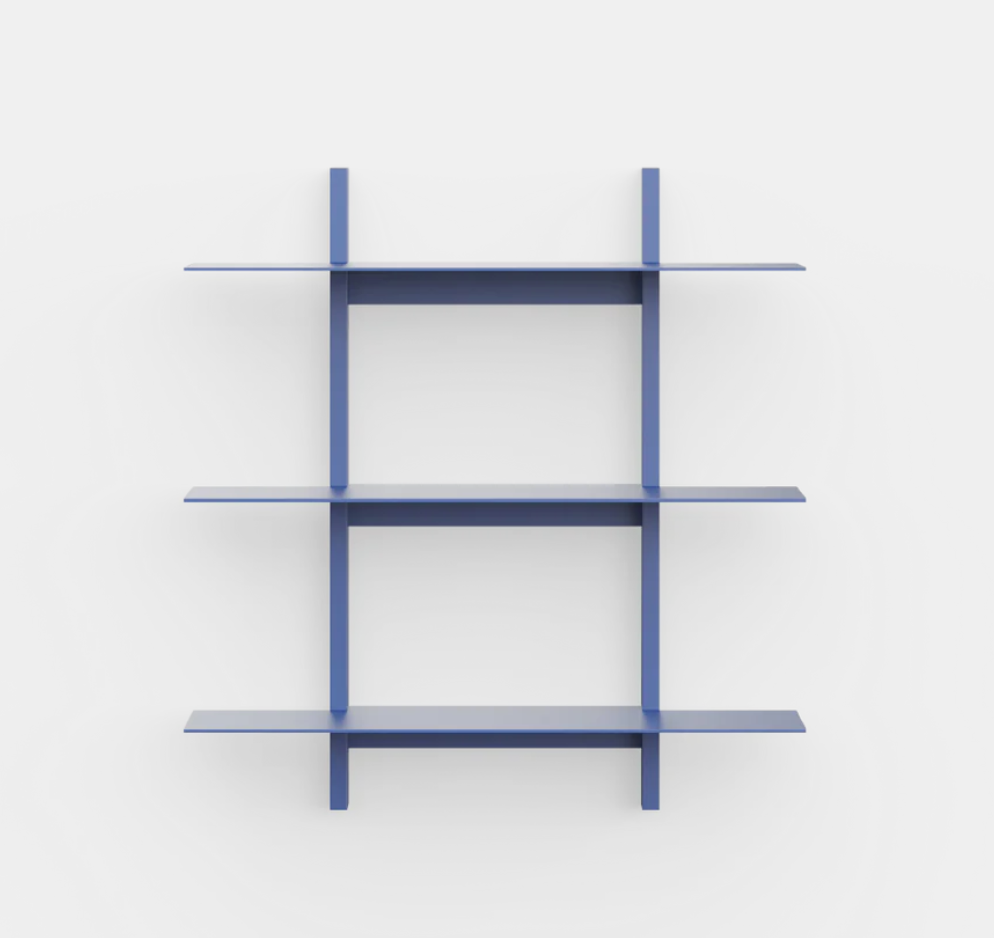 Plié Wall Shelves 3 70cm / 27.5" (Multiple Colors)